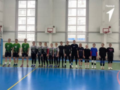 Товарищеская встреча по волейболу