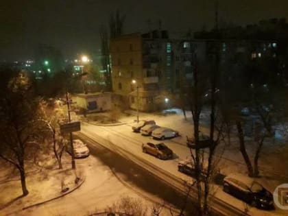 Минус 17 было ночью в Волгоградской области