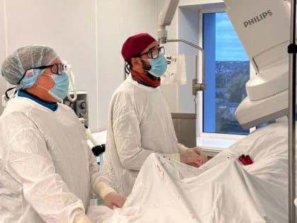 Волгоградские врачи спасли пациента с полуметровой закупоркой сосудов