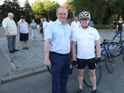 Представитель СРЗП принял участие в патриотическом велопробеге