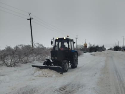 Ведутся работы по устранению последствий непогоды