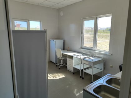 Открытие нового фельдшерско-акушерского пункта в Захаровке