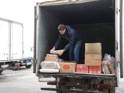 В зону СВО отправился 41-й гуманитарный конвой