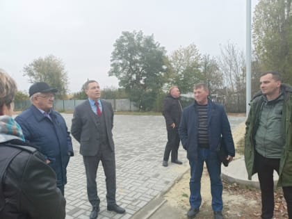 Визит Дмитрия Орехова в школу №31 Петрова Вала