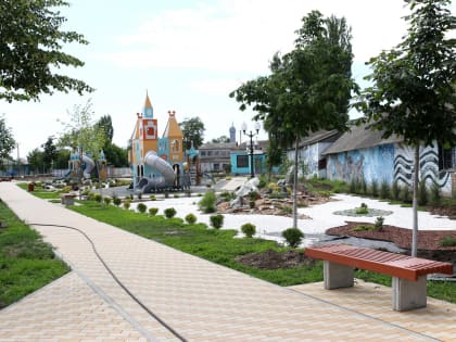 В Волгоградской области возводят парк «Железнодорожный», победивший во всероссийском конкурсе