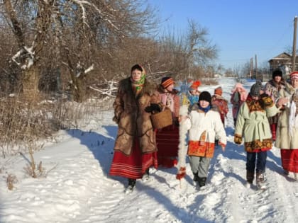Рождественские колядки в Воднобуерачном