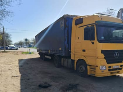 В Волжском штрафуют водителей большегрузов