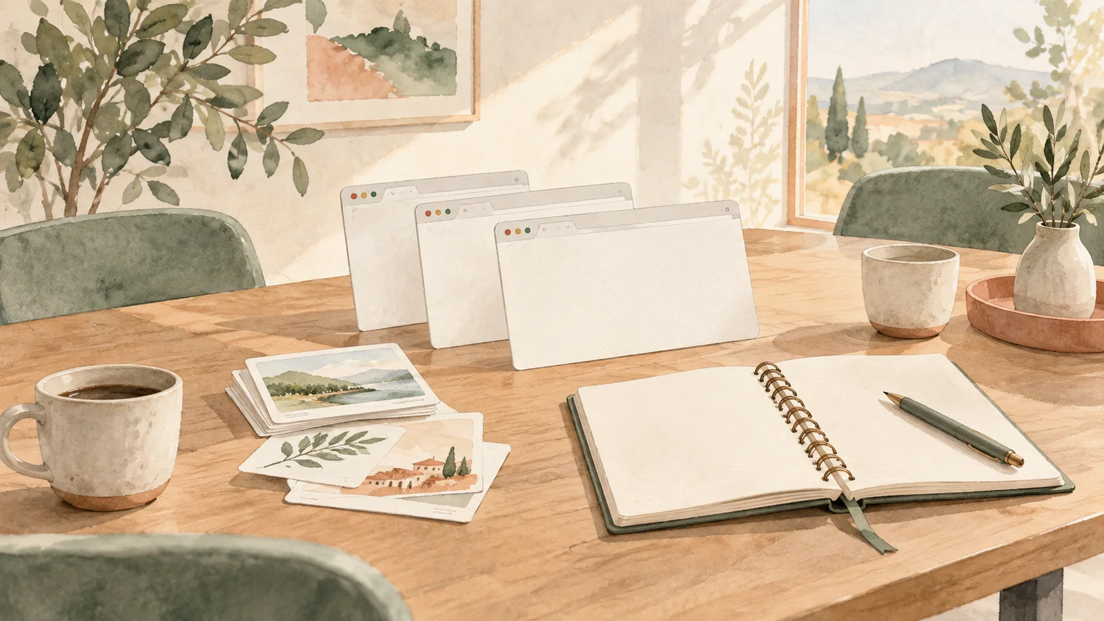 Prepare for a Meeting with a Five-Link Browser Brief