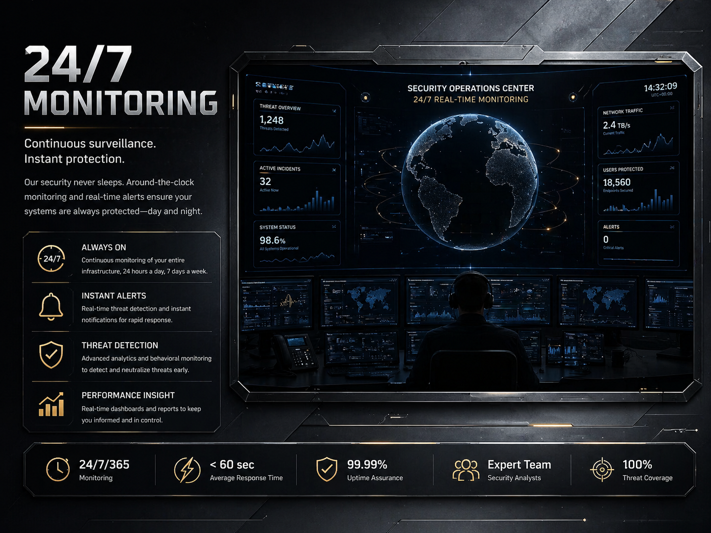 24/7 Monitoring