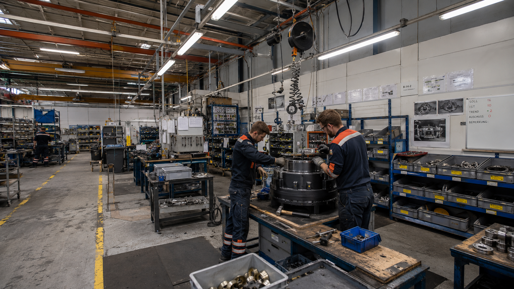 HEKT warehouse - German engineering logistics