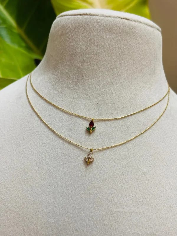 Trending Mini Tulip Pendant Necklace