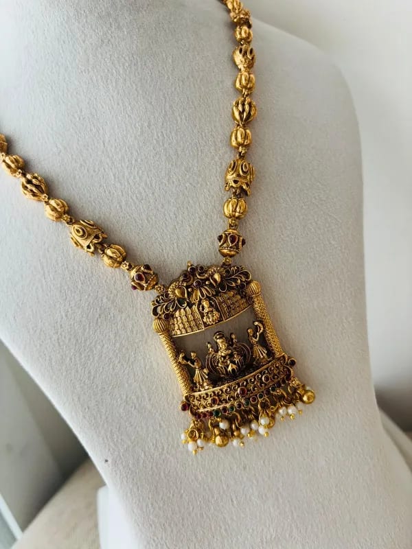 Antique Long Devi Haram thumbnail 3