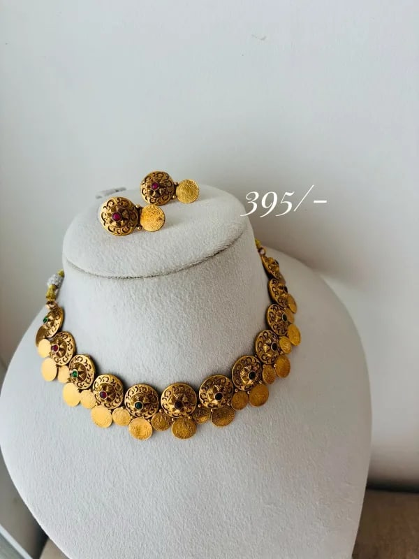Designer Coin Necklace thumbnail 2