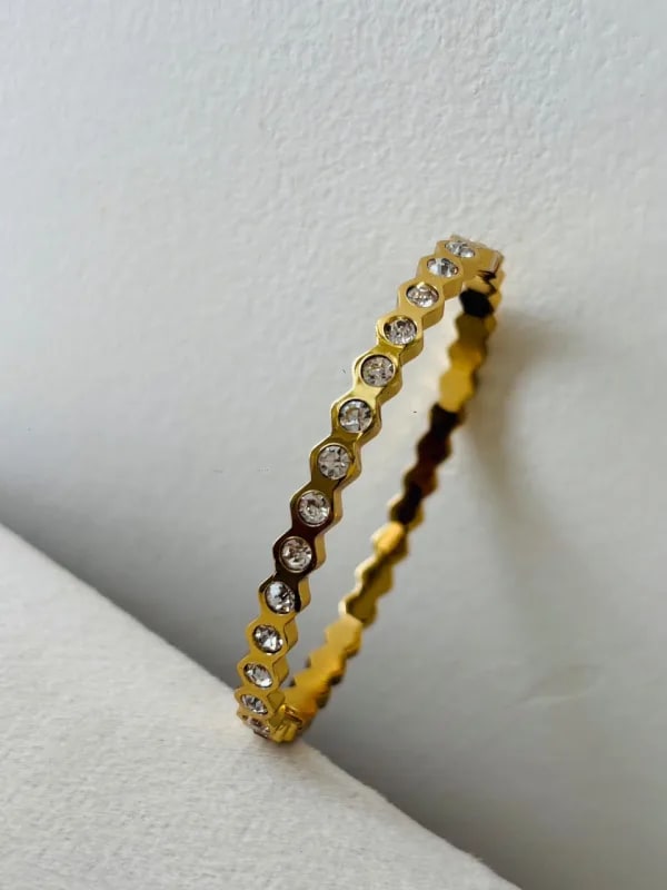 Baby Size 316L Anti-Tarnish Bangle thumbnail 2