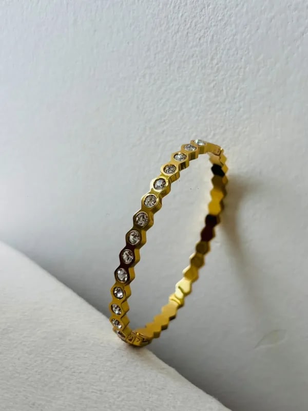 Baby Size 316L Anti-Tarnish Bangle thumbnail 3