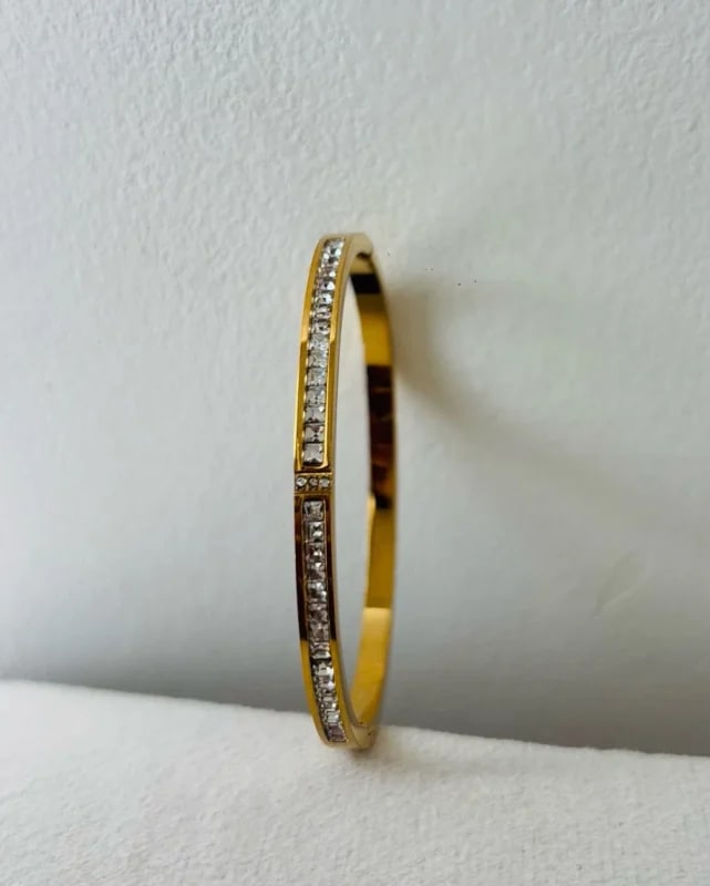 Baby Size 316L Anti-Tarnish Bangle thumbnail 2