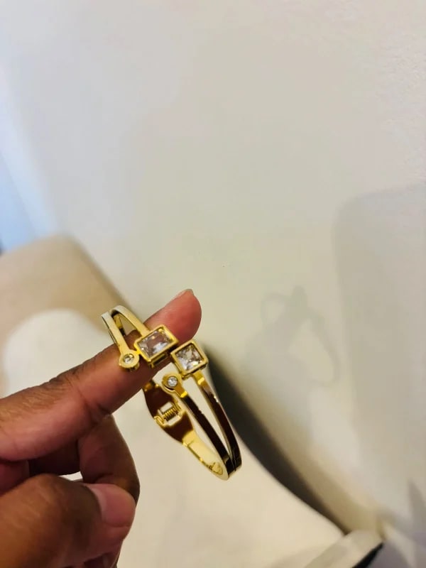 Baby Size 316L Anti-Tarnish Bangle thumbnail 2