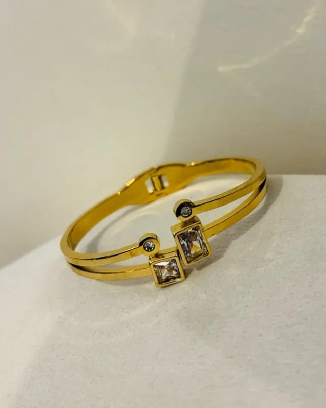 Baby Size 316L Anti-Tarnish Bangle thumbnail 3