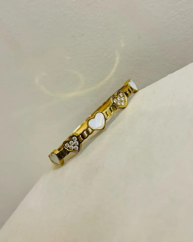 18k Gold Plated Stainless Steel Bracelets for Woman thumbnail 2