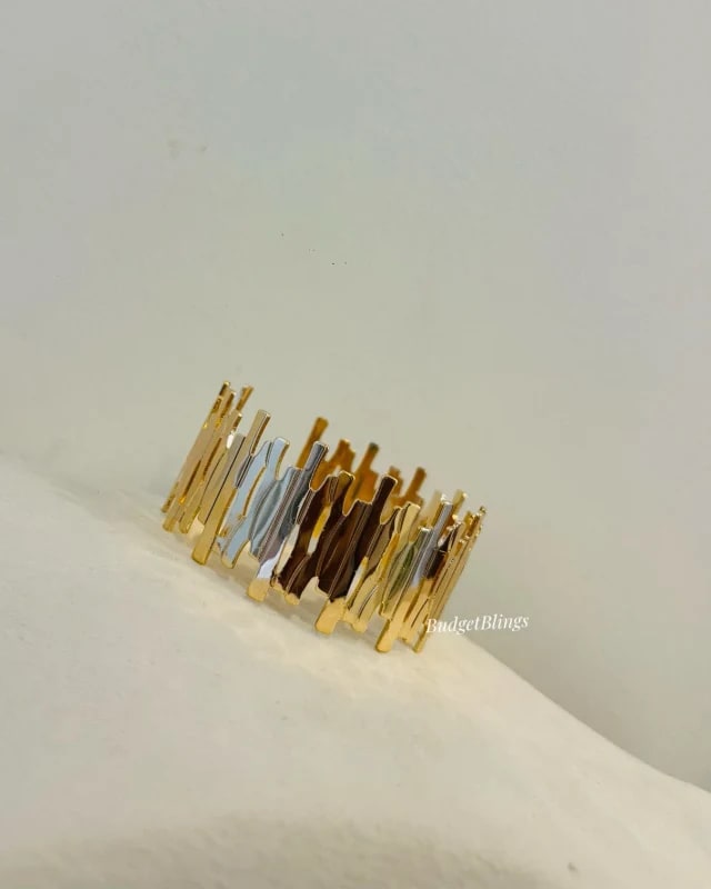 Golden Rhythm Statement Cuff thumbnail 2