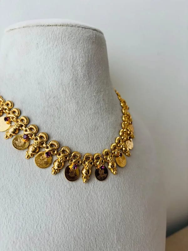 1gm gold covering kashi mala thumbnail 2