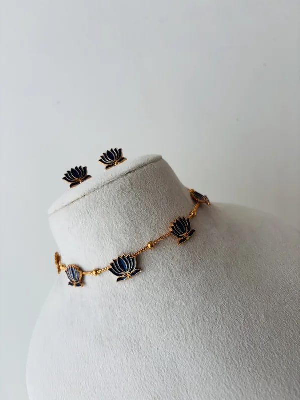 Lotus Necklace thumbnail 2