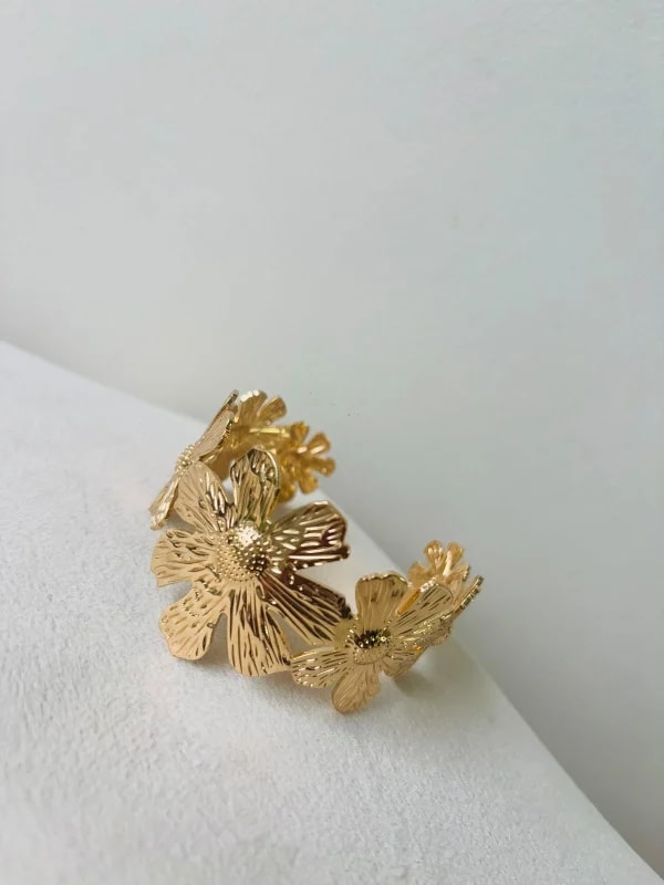 Golden Bloom Cuff thumbnail 4