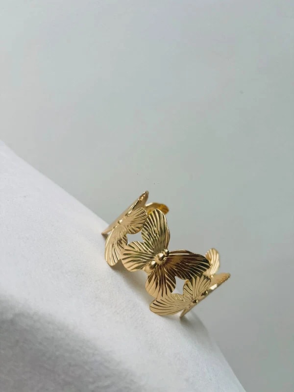 Golden Flutter Cuff thumbnail 4