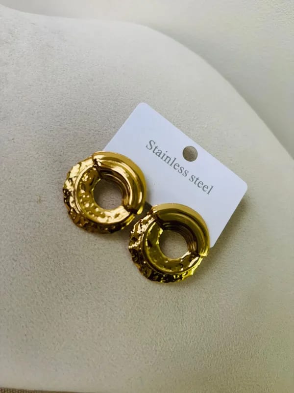 Donut Hoop Earrings
