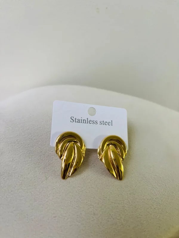 Leaf Statement Earrings