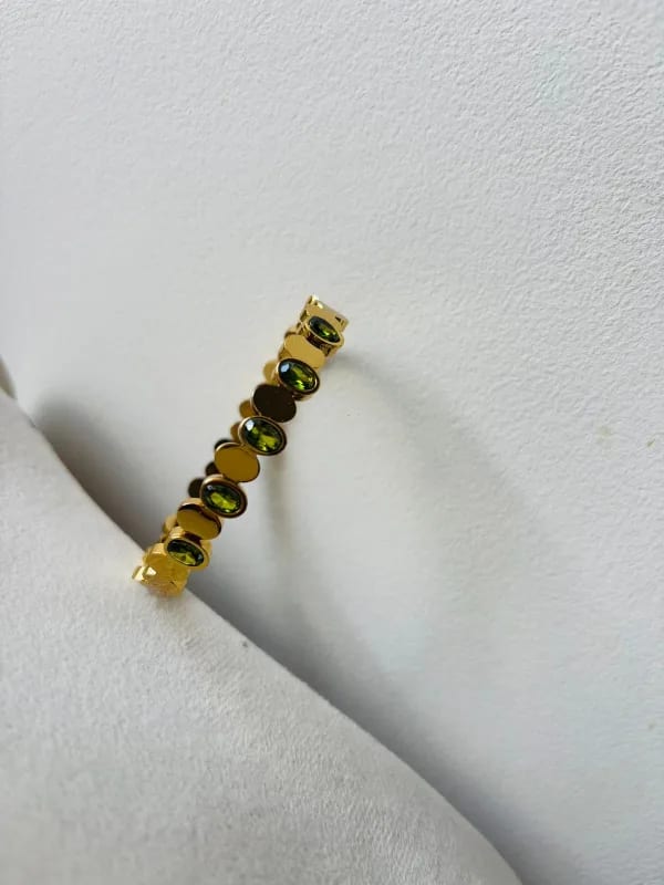 Golden Olive Bangle Adults Size thumbnail 2