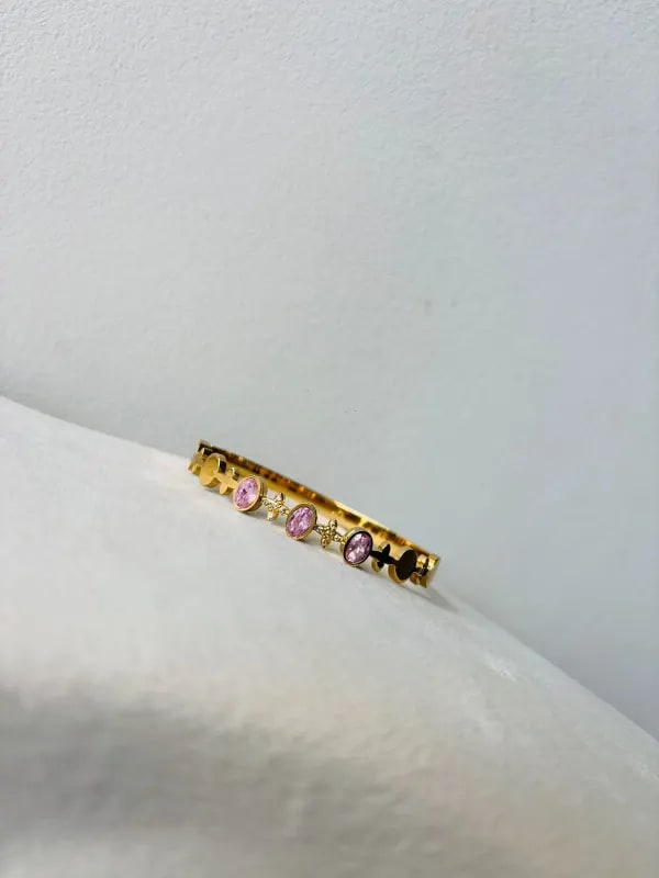 Gold Spark Bangle Baby Size thumbnail 5