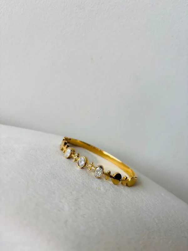 Gold Spark Bangle Baby Size thumbnail 3