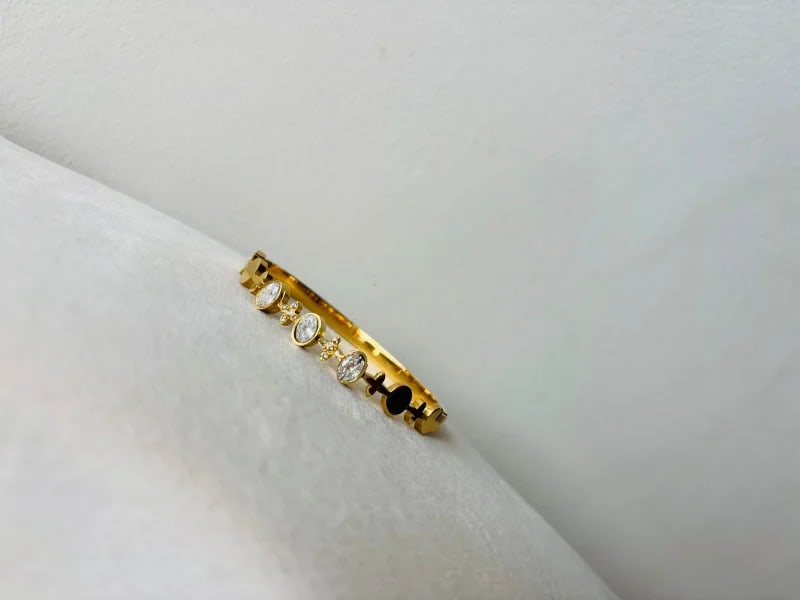 Gold Spark Bangle Baby Size thumbnail 2