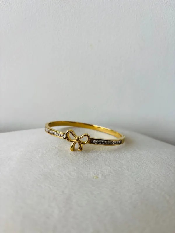 Bow Bangle Baby Size thumbnail 4