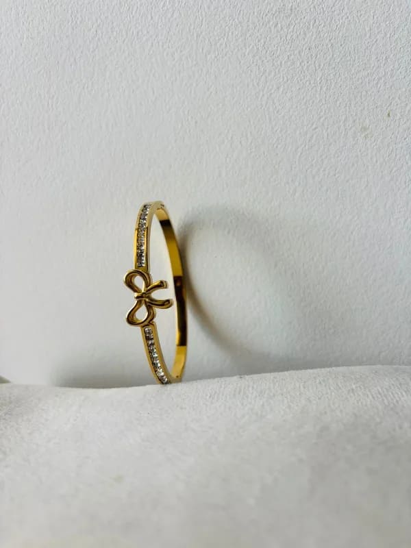 Bow Bangle Baby Size thumbnail 3