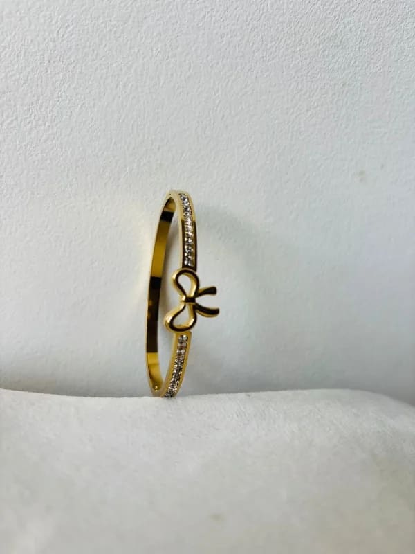 Bow Bangle Baby Size thumbnail 2