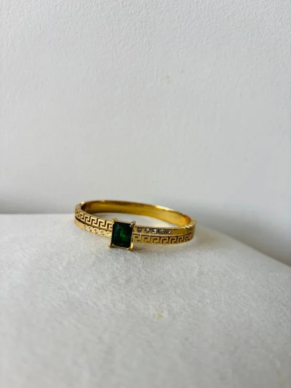 Green Luxe Baby Size Bangle thumbnail 2