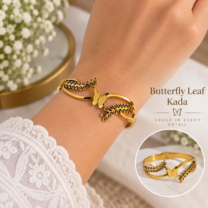 Golden Butterfly Kada - Open Type thumbnail 3