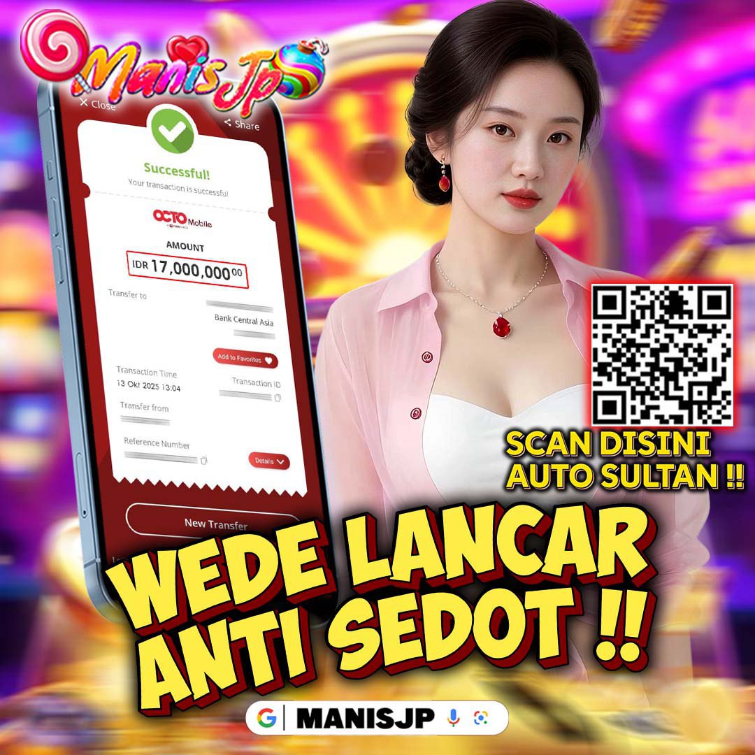 MANISJP: Link Deposit 5k , depo 5k Dengan Winrate Tinggi, Gacor Untuk Para Pemain Slot image 1