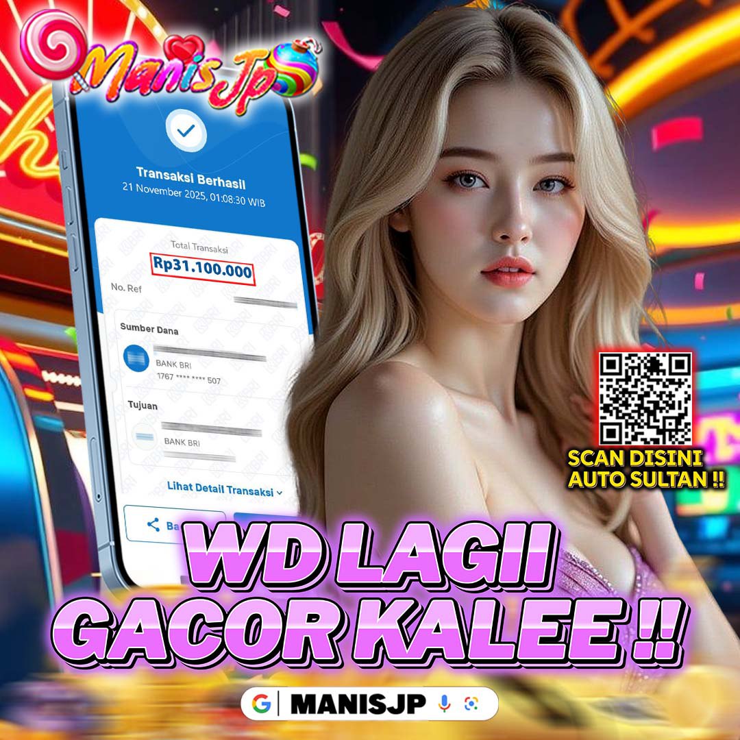 MANISJP - Situs Slot Depo 5rb Via Qris, Bank, Pulsa Gacor Hari Ini 2025 image 1