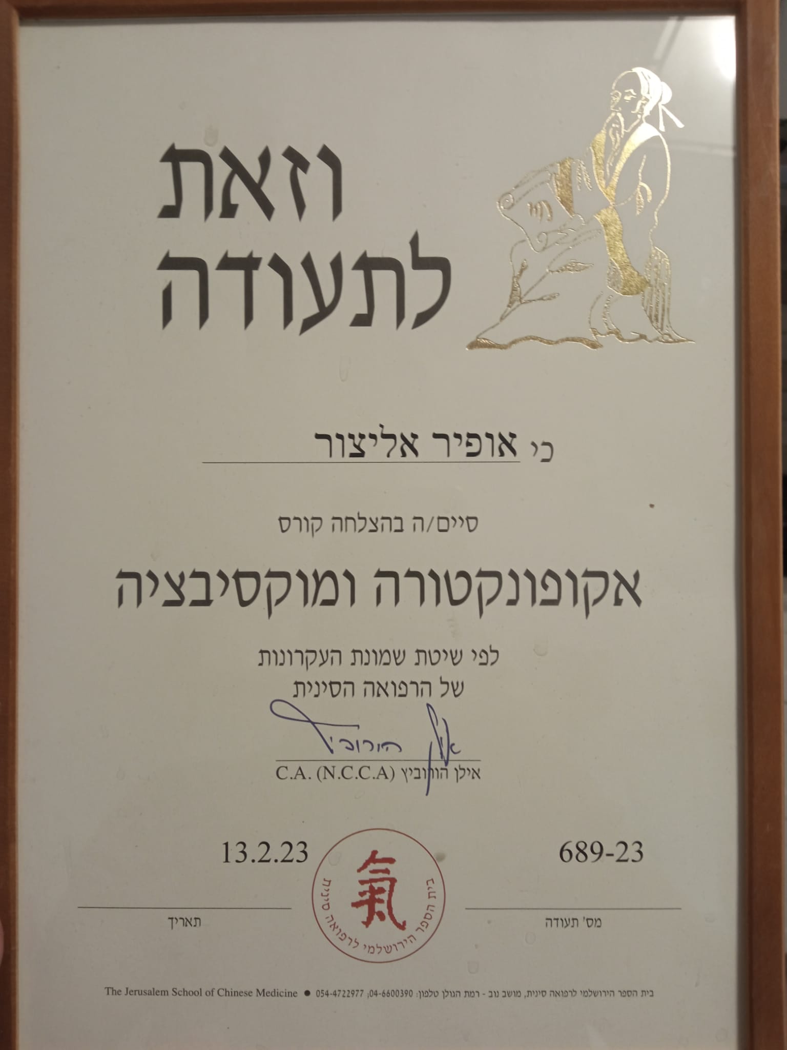 אופיר אליצור מטפל מומחה שיאצו דיקור image 4