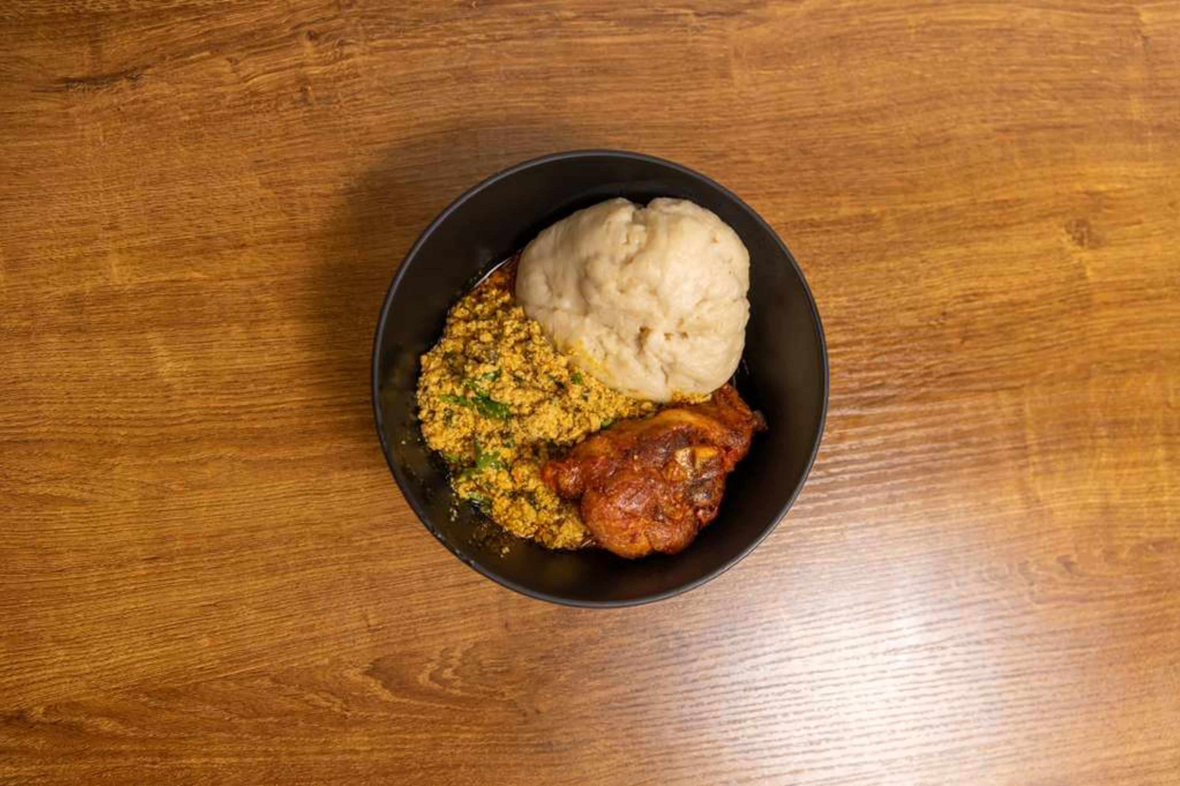 Egusi Soup & Swallow