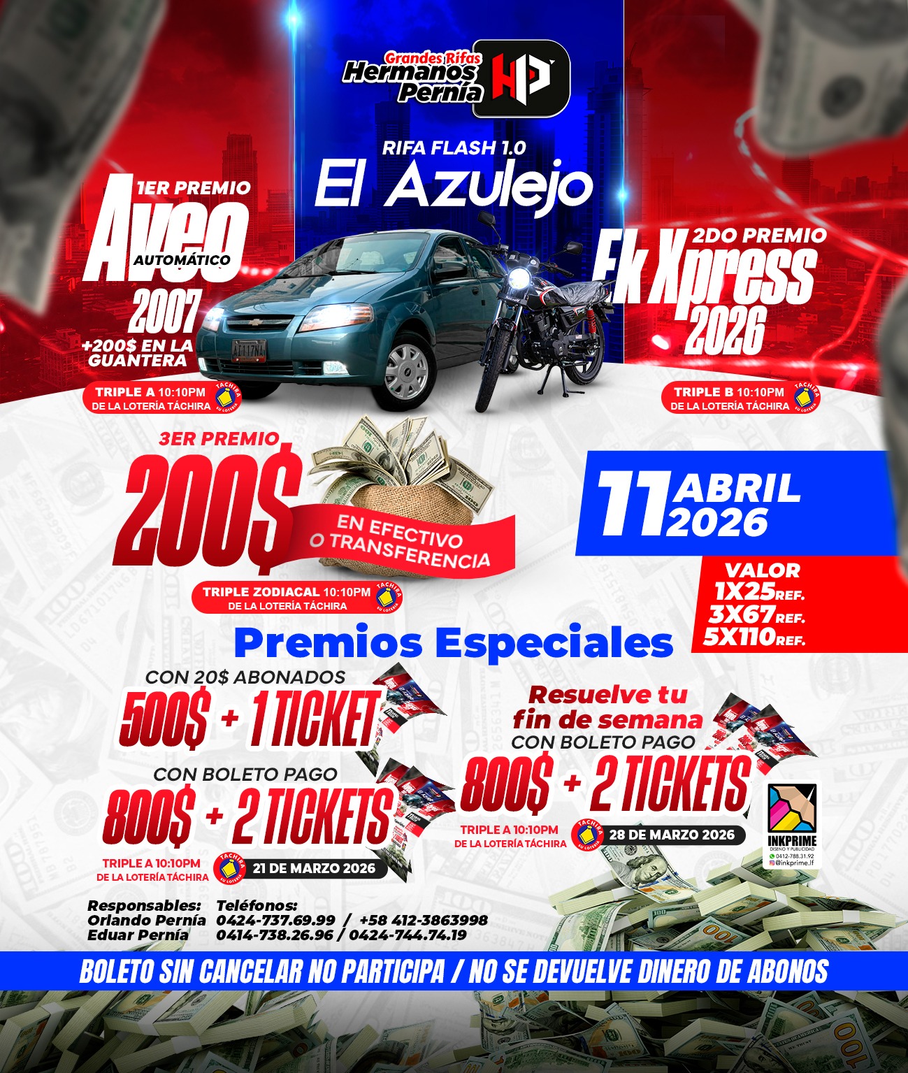Flyer El Azulejo
