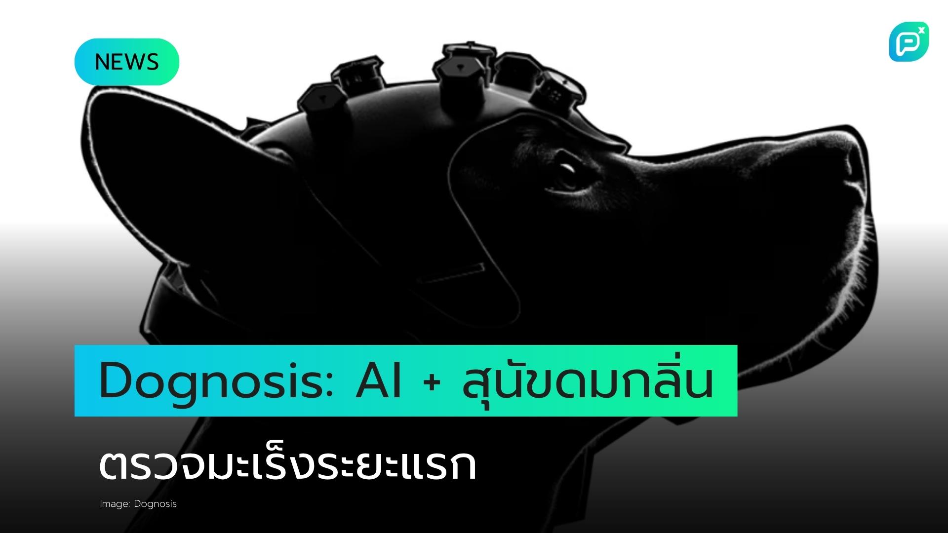 Dognosis: สตาร์ทอัพอินเดียผสาน AI กับสุนัขดมกลิ่น เพื่อตรวจคัดกรองมะเร็งระยะแรกจากลมหายใจ