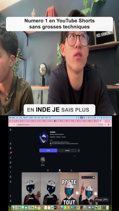 Numéro 1 en YouTube Shorts