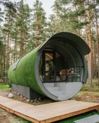 Panoramic Tube with Sauna & Hot Tub — Coastal Estonian Retreat — photo 3