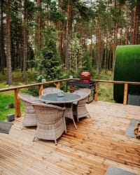 Panoramic Tube with Sauna & Hot Tub — Coastal Estonian Retreat — photo 5