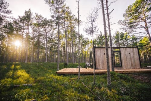 Stay ÖÖD Rooslepa — Forest Mirror Home — 4