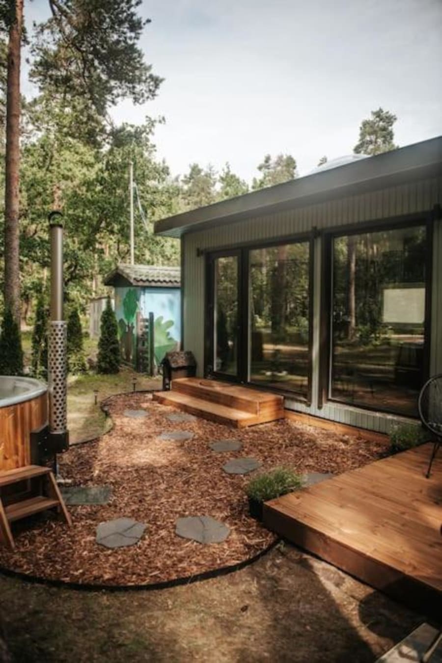 Hot Tub SPA in the Woods — Forest Sanctuary with Private Spa